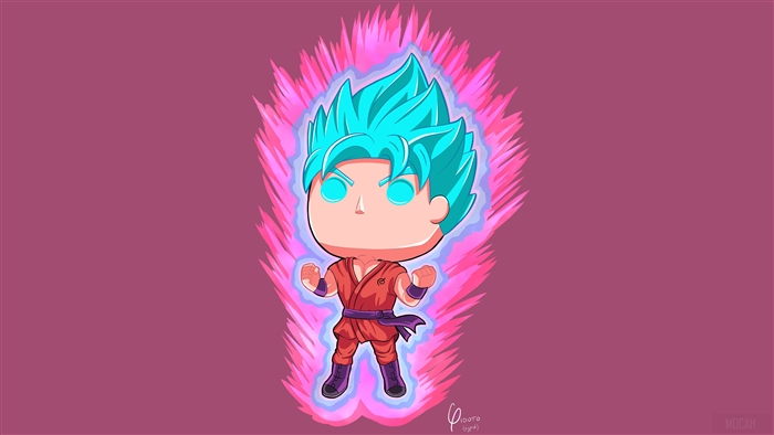 Goku from Dragon Ball Super in 4K Artwork