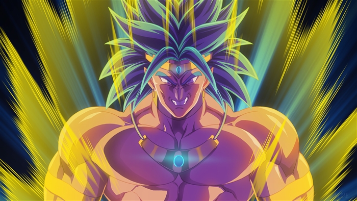 Broly from Dragon Ball Z 4K
