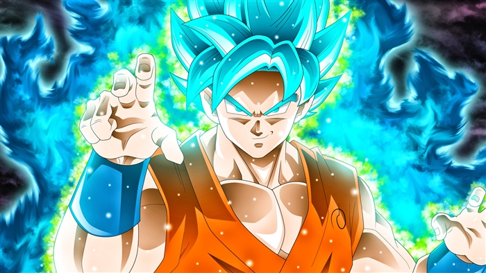 Goku from Dragon Ball Super 4K