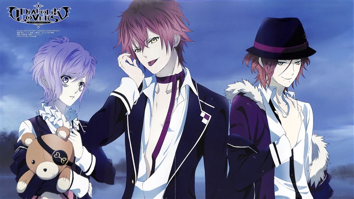 Diabolik Lovers: Sakamaki Reiji, Kanato, and Ayato 4K