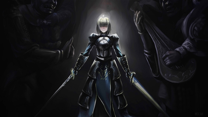 Saber from Fate Stay Night 4K