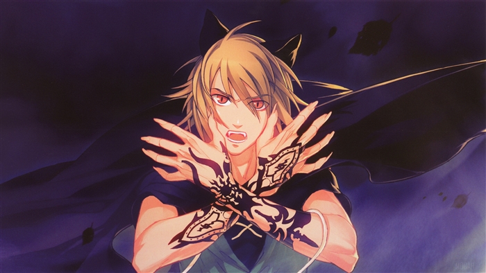 Lamento Beyond the Void Anime Boy with Tattoos 4K