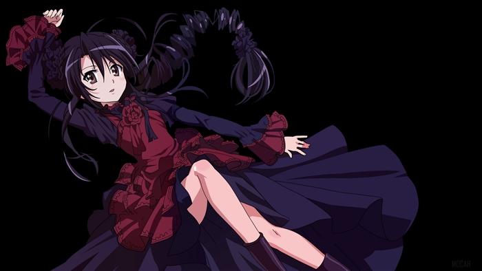 Shana from Shakugan no Shana in a dress