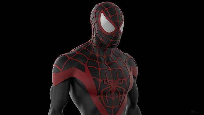 Miles Morales Spider-Man 4K Artwork