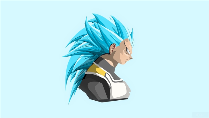 Vegeta from Dragon Ball Super 4K Art