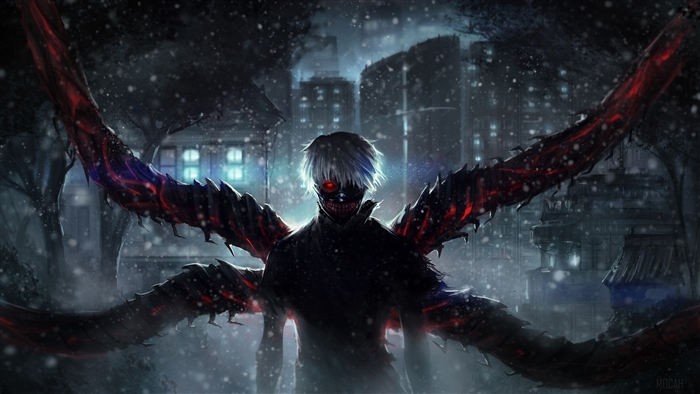 Ken Kaneki from Tokyo Ghoul 4K