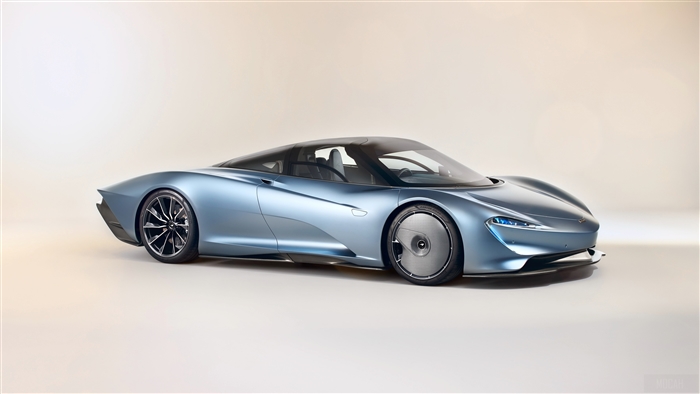 McLaren Speedtail 2018 Side View