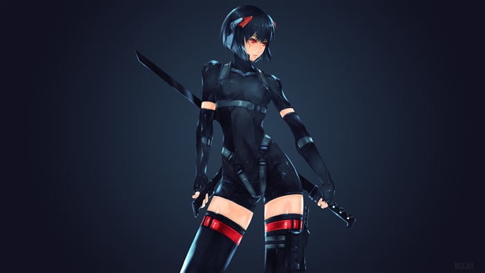 Motoko Kusanagi from Ghost in the Shell 4K