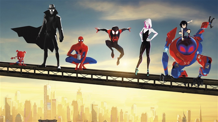 Spider-Man: Into the Spider-Verse Poster 4K