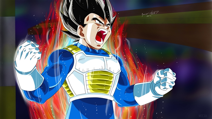 Vegeta from Dragon Ball Super 4K