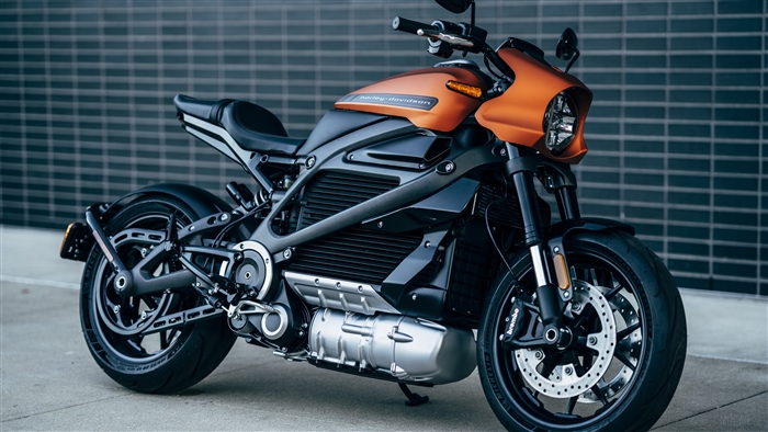 Harley-Davidson LiveWire electric motorcycle 4K