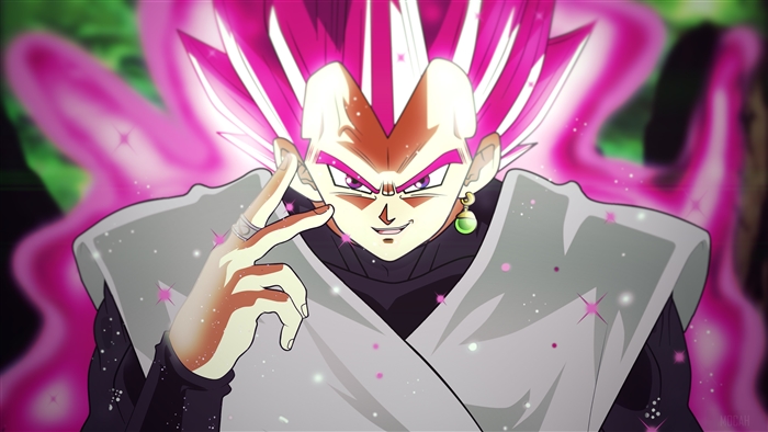 Vegeta Black from Dragon Ball 4K