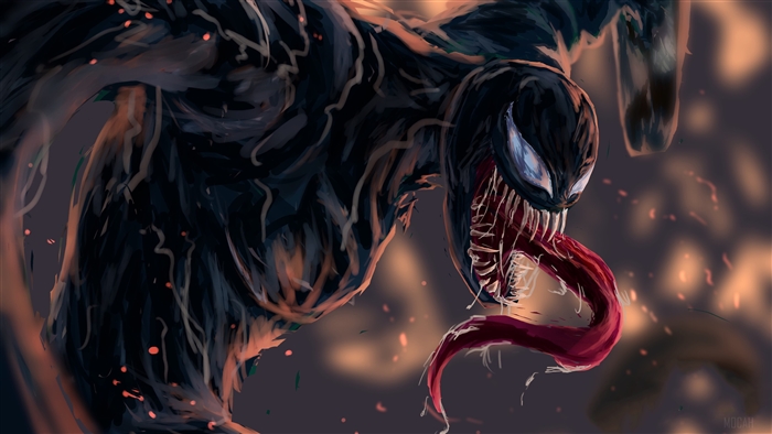 Venom Fan Artwork 4K