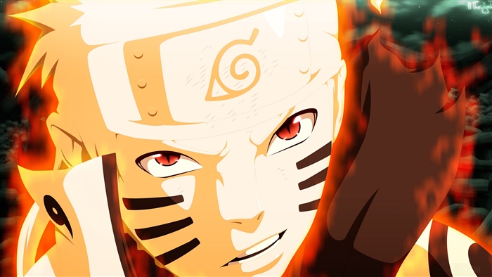 Naruto Uzumaki Intense 4K Anime Close-up