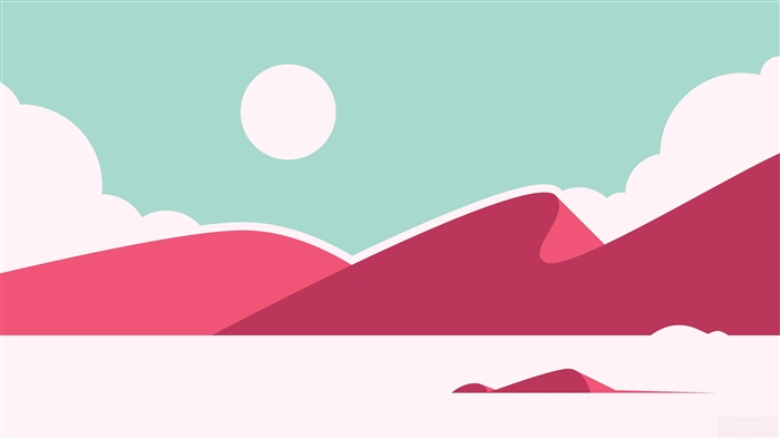 Minimalistic High Contrast Desert Dunes 4K