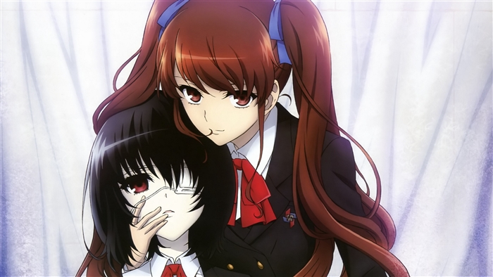 Mei Misaki and Izumi Akazawa from Another 4K