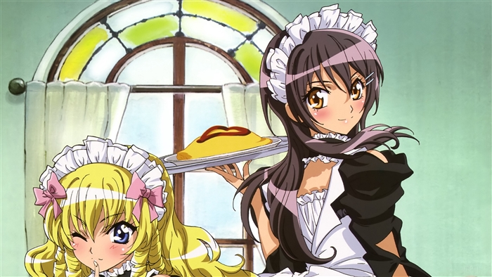 Maids with Omurice from Class President is a Maid 4K