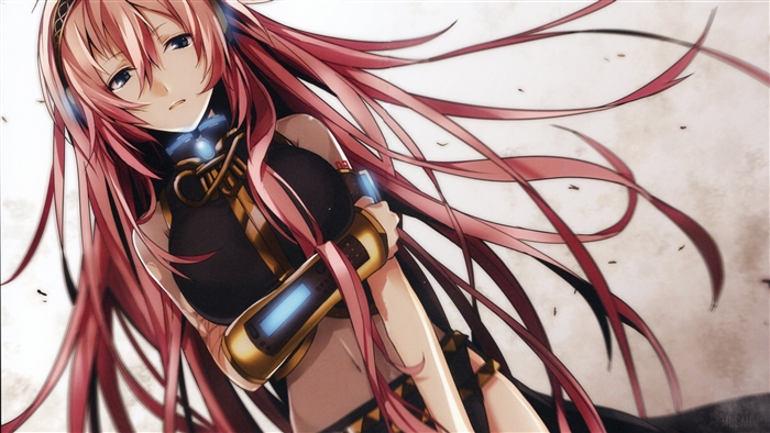 Girl With Headphones Anime