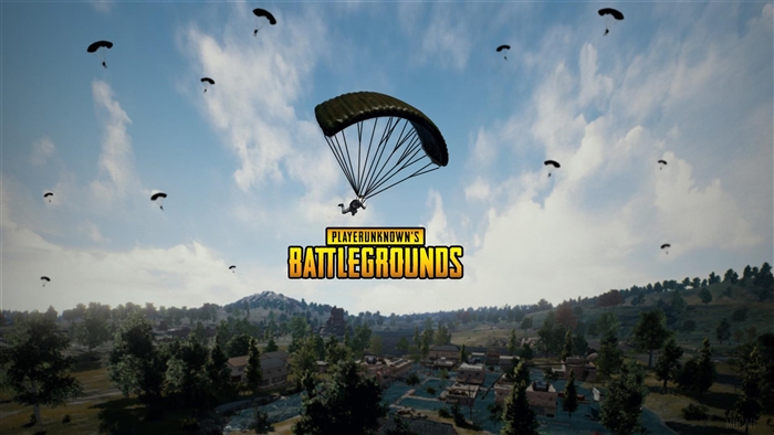 PlayerUnknown's Battlegrounds 4K Parachuting