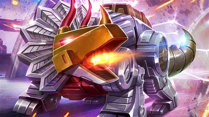 Grimlock from Transformers Dinobots Art 4K