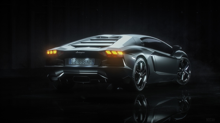 Lamborghini Aventador CGI 4K
