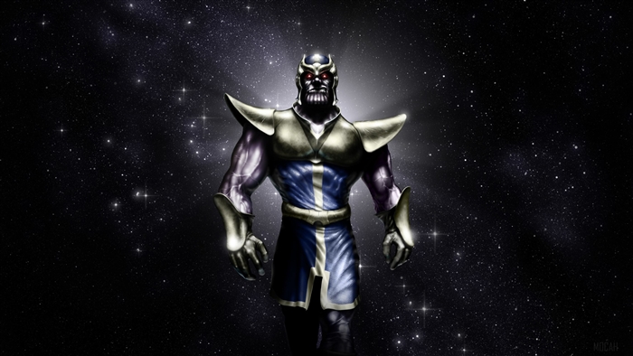 Thanos from Marvel Comics Artwork 4K