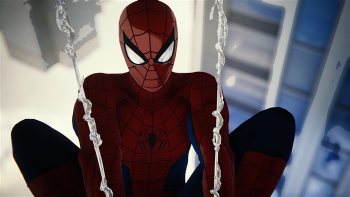 Spider-Man Shooting Web 4K