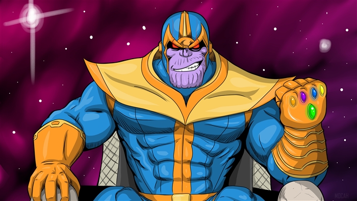 Thanos from Marvel Comic 4K