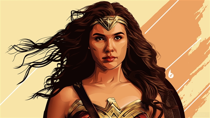 Wonder Woman 4K Art