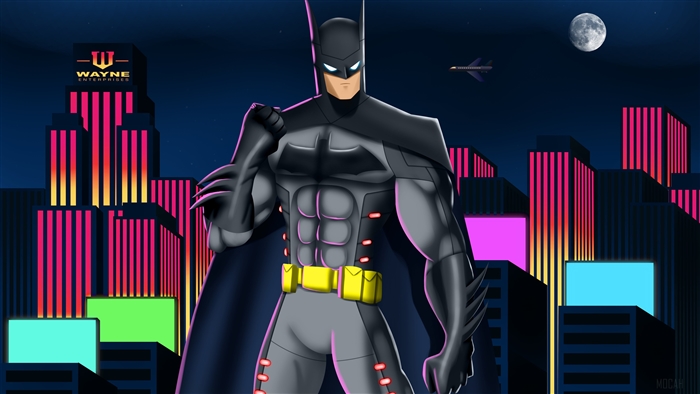 Batman in Gotham City 4K
