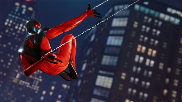 Scarlet Spider from Marvel's Spider-Man (PS4 Game) 4K