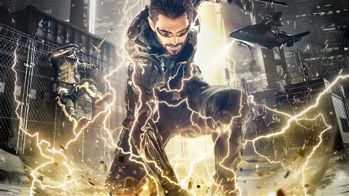 Adam Jensen from Deus Ex: Mankind Divided in 4K