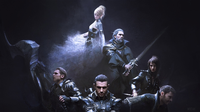 Final Fantasy XV characters in 4K
