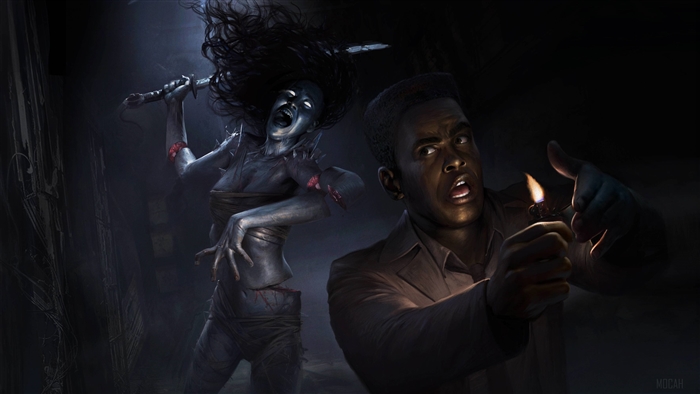 The Spirit and Dwight Fairfield from Dead By Daylight 4K