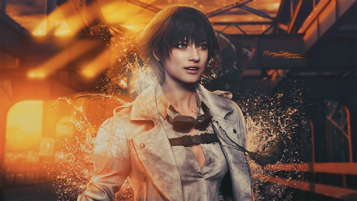 Lady from Devil May Cry 4K