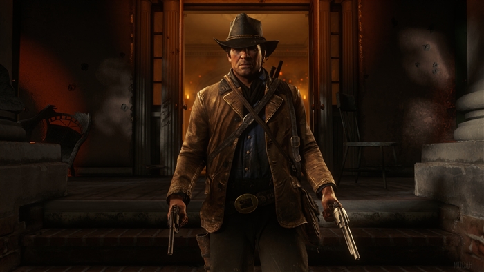Arthur Morgan from Red Dead Redemption 2 4K