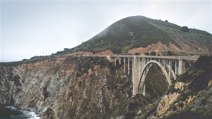 Bixby Creek Bridge, Big Sur, California 4K