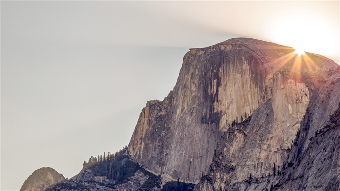 Half Dome Yosemite National Park 4K