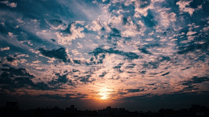Sunset clouds 4K