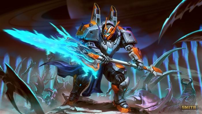 Omni Tech Odin from Smite 4K