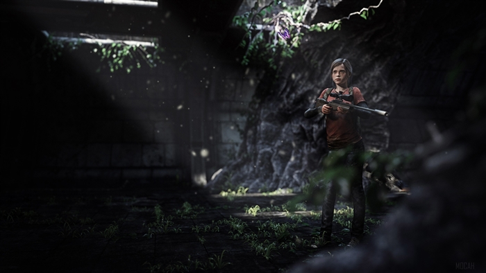 Ellie from The Last of Us 3D Art 4K
