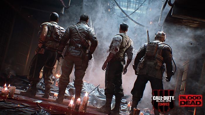 Call of Duty Black Ops 4 Zombies Blood of the Dead 4K