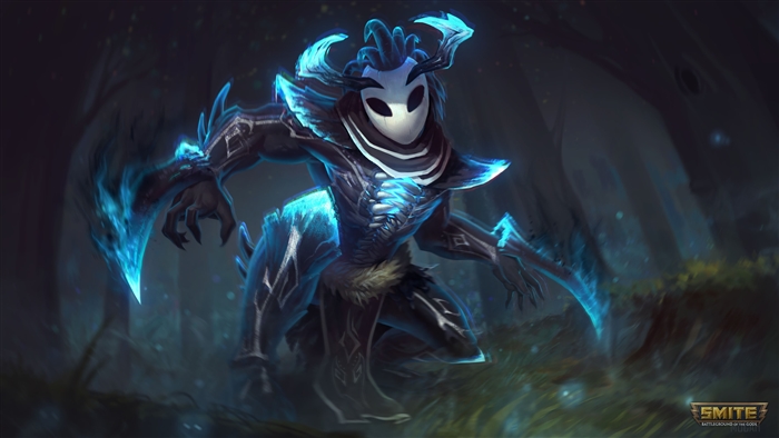 Shadow Eater Bakasura from Smite 4K