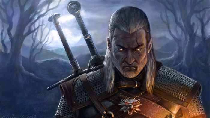 Geralt of Rivia from The Witcher 4K