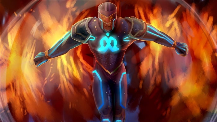 Artistic Robot Man