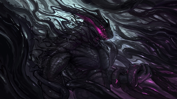 Dark Creature Monster Art