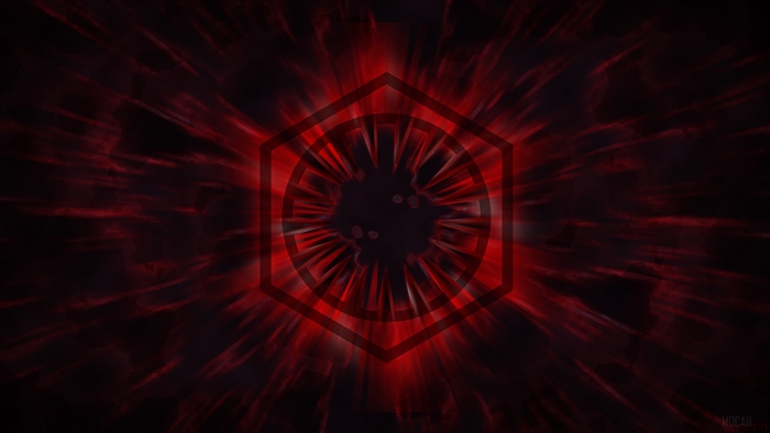 First Order symbol from Star Wars 4K