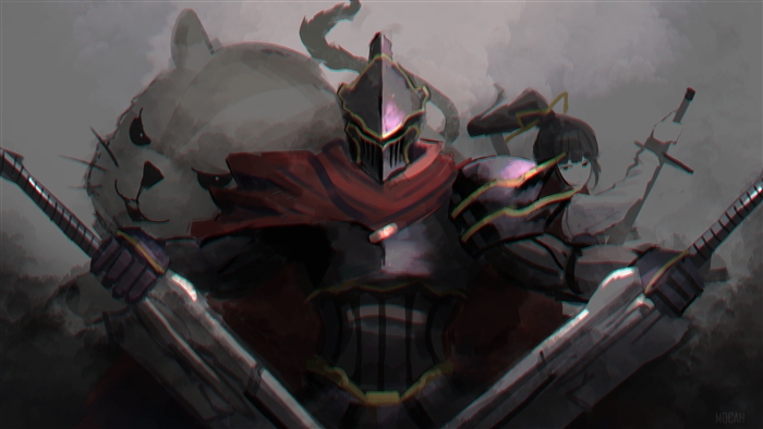 Ainz Ooal Gown from Overlord Anime 4K