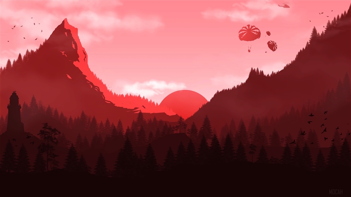 Forest Landscape Artwork 4K