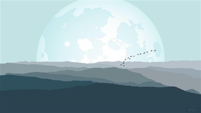 Minimalist Smoky Mountains 4K